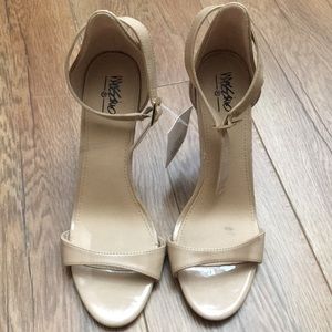 Nude/blush color high heels